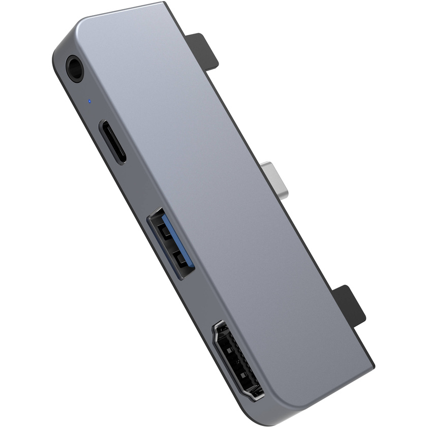 HYPER HyperDrive 4-Port USB-C Hub for iPad Pro 2018 (Space Grey)