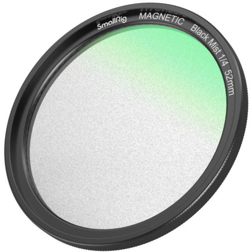 SmallRig 4217 MagEase Magnetic 1/4 Effect Black Mist Filter Kit for Magnetic Adapter Ring (52mm)