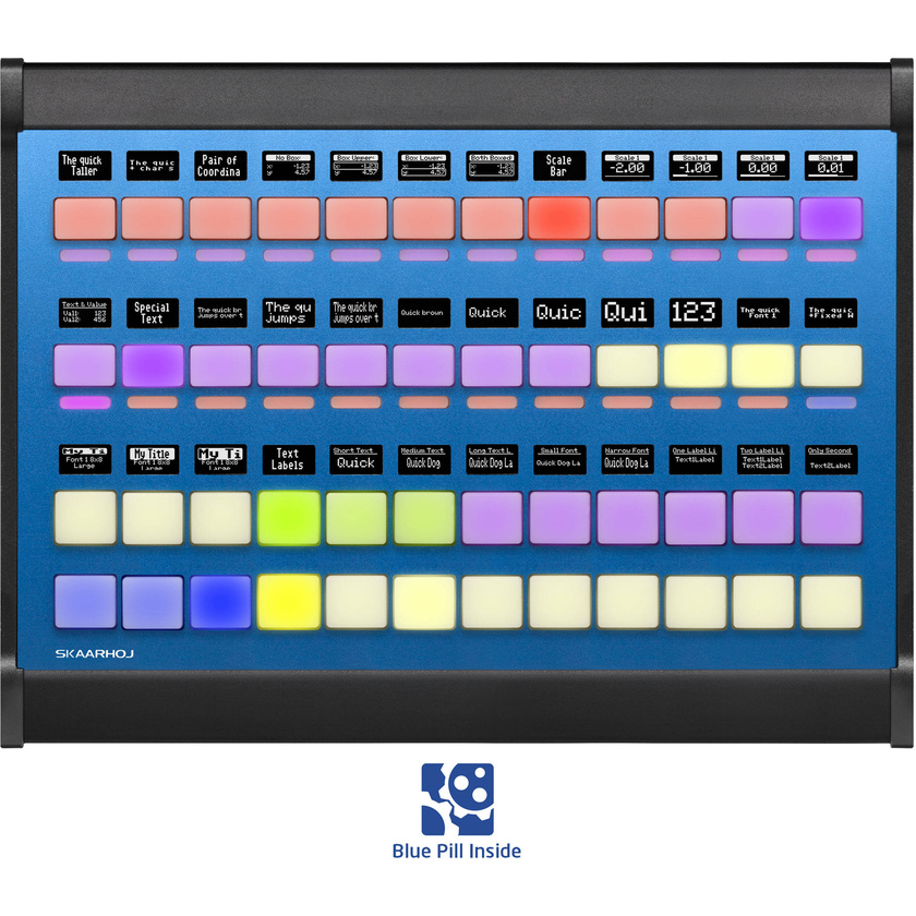 SKAARHOJ XPoint 48 Modular Controller with Blue Pill Inside