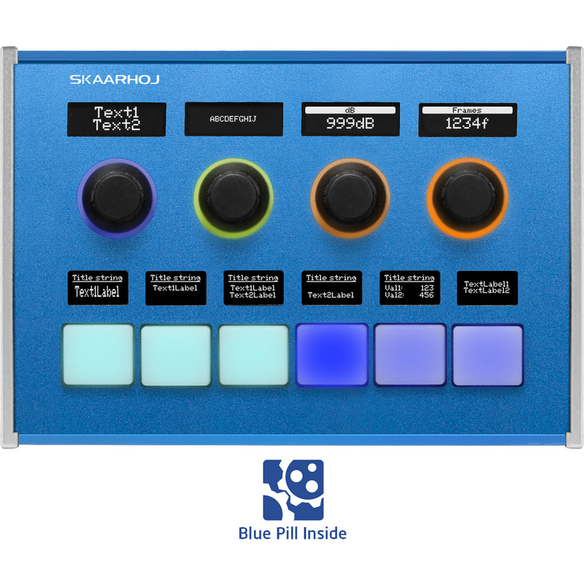 SKAARHOJ Inline 10 with Blue Pill Inside