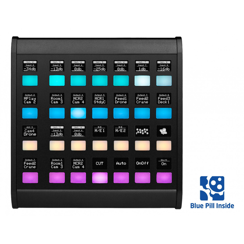 SKAARHOJ Quick Shot with Blue Pill Inside (Black)