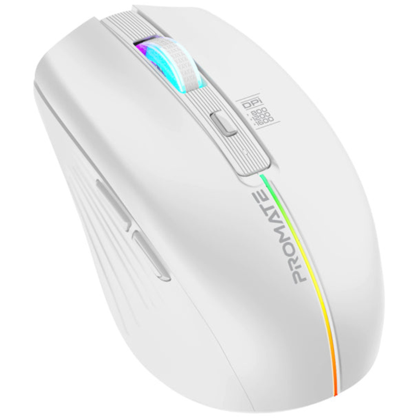 White 2024 led mouse