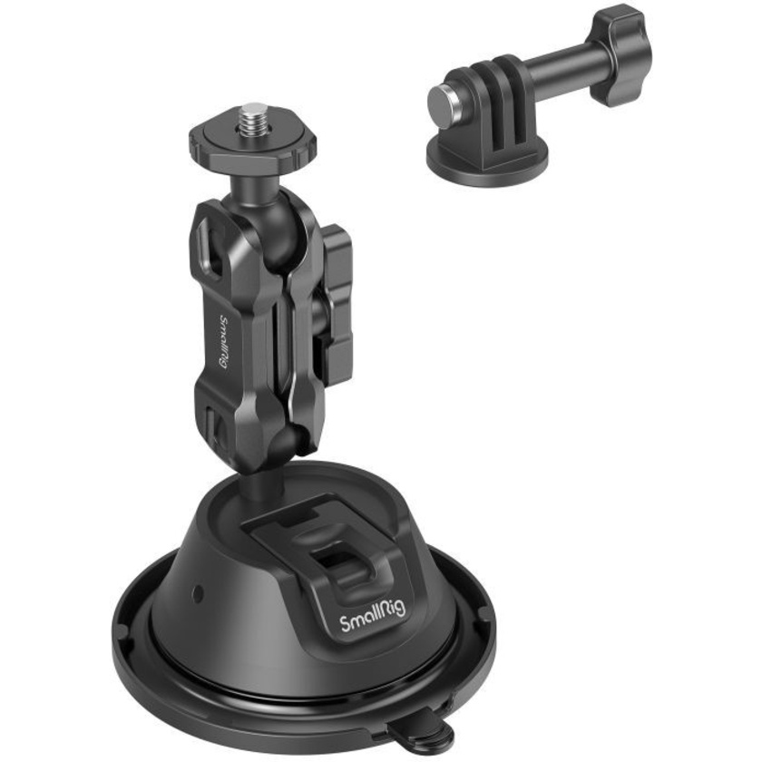 SmallRig 4193 SC-1K Portable Suction Cup Mount Support for Action Cameras
