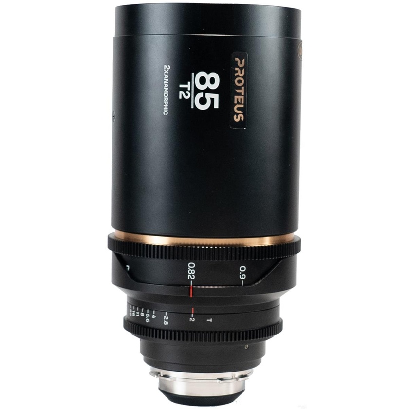 Laowa Proteus 85mm T2.0 2X Anamorphic Lens with EF Adapter (PL Mount, Amber, Metres)