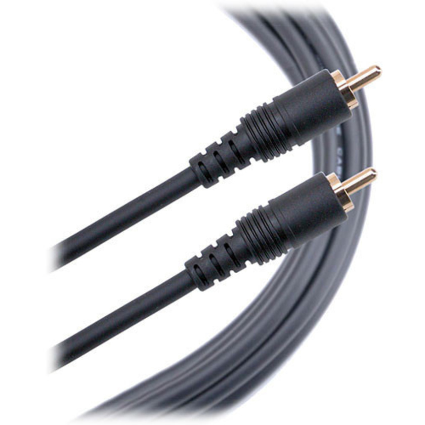 Mogami RR-10 Pure-Patch RCA Male to RCA Male Audio/Video Patch Cable (3m)