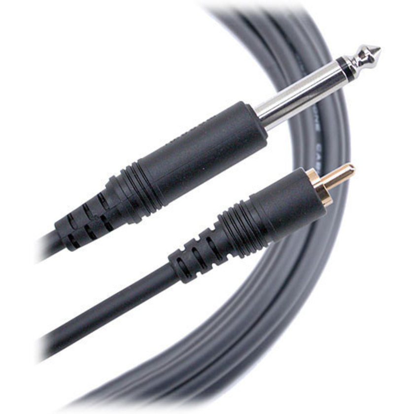 Mogami PR-10 Pure-Patch TS 1/4" Male to RCA Male Audio/Video Patch Cable (3m)