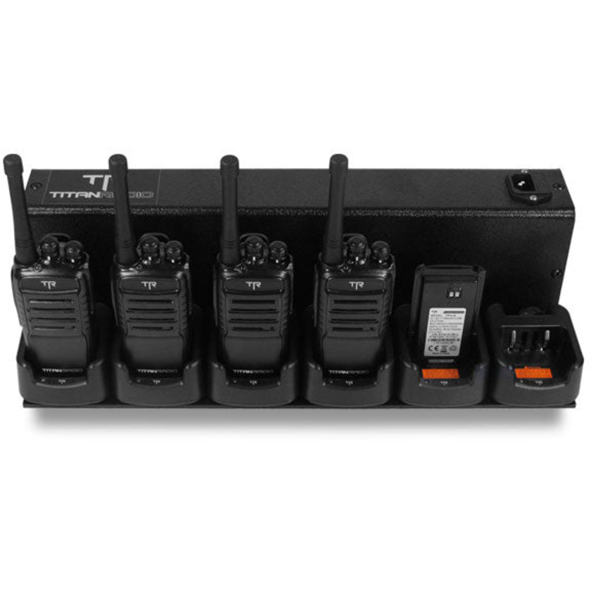 Titan Radios TR3006MUC 6 Unit Bank Charger for Titan TR300 Radios