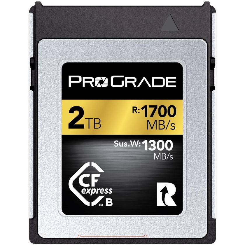 ProGrade Digital 2TB CFexpress 2.0 Type B Gold Memory Card