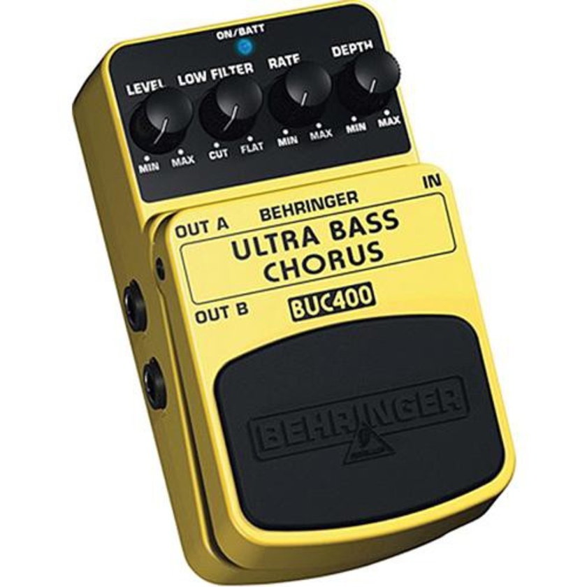 Behringer Ultra Chorus Bass BUC400 Effects Pedal