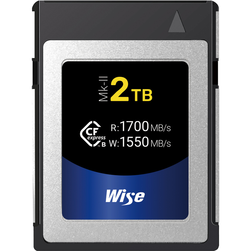 Wise Advanced 2TB CFX-B Series CFexpress Memory Card (Mark II)