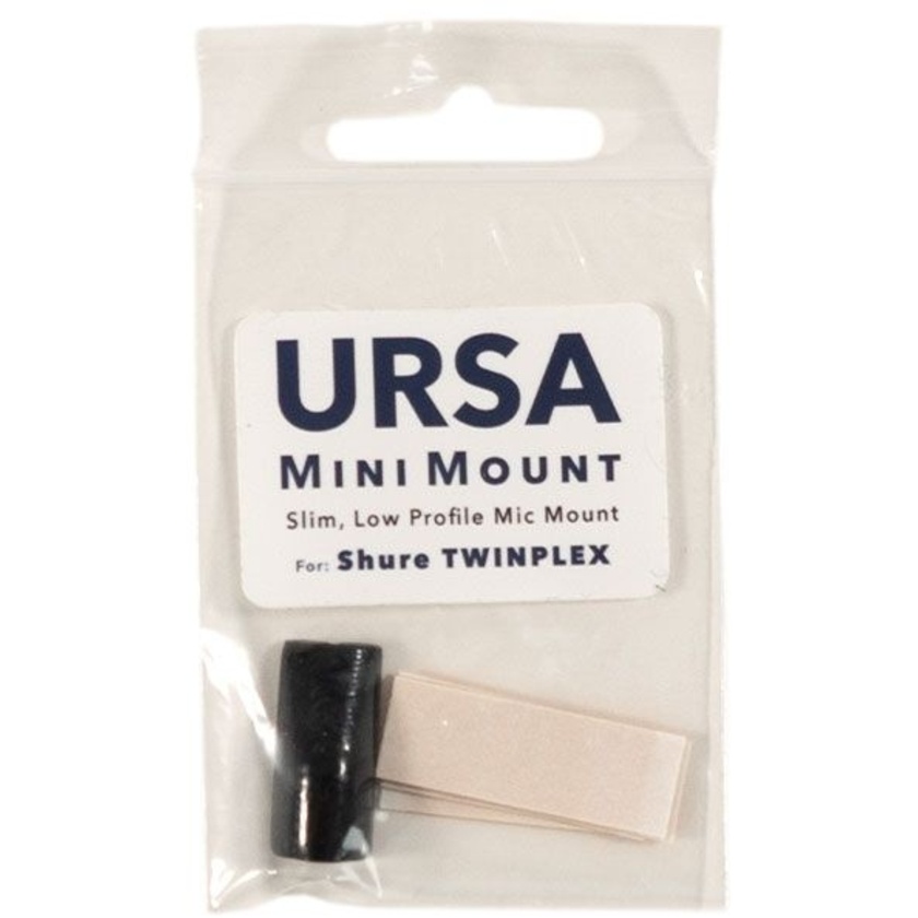 Ursa MiniMount for Shure Twinplex Lavs (Black)