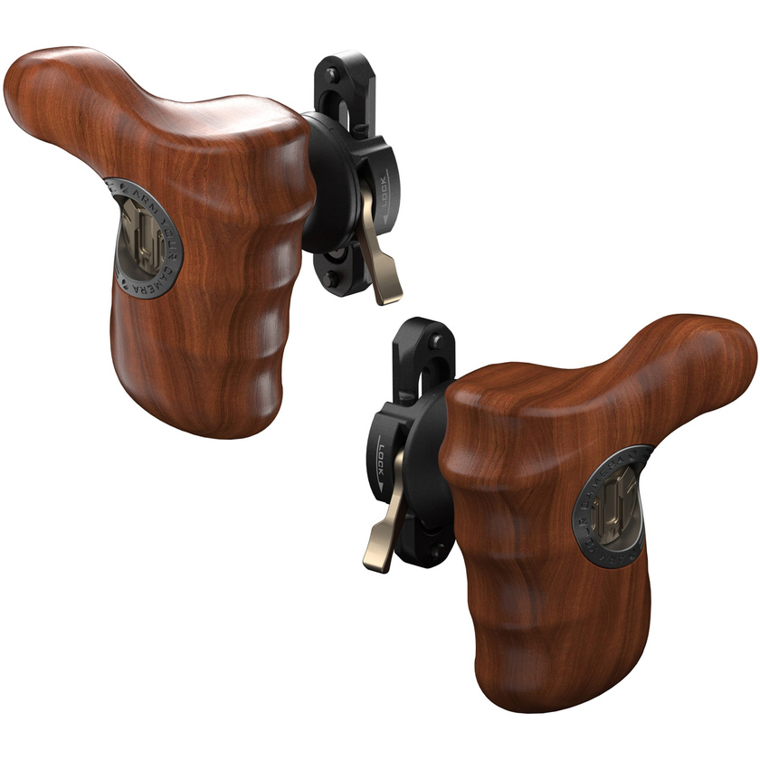 Tilta Advanced Side Wooden Handle Pair Type VIII (Black)
