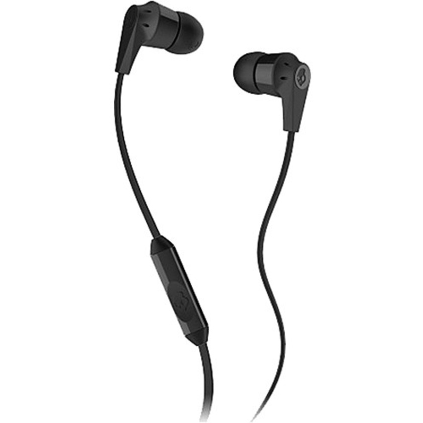 Skullcandy INK'D MIC'D Earbud Headphones (Black)