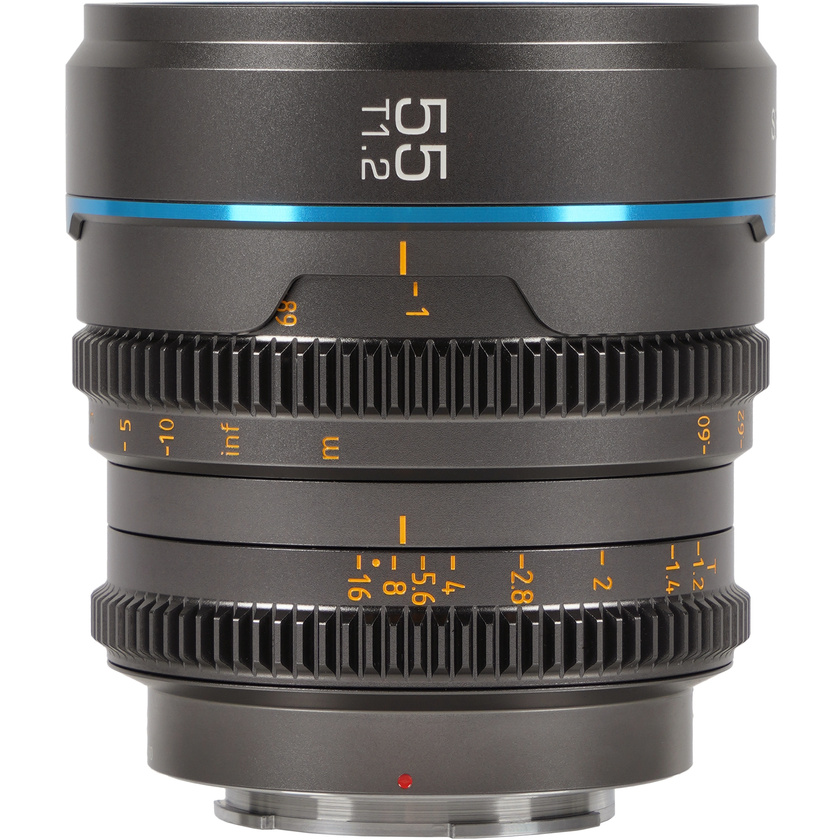 Sirui Nightwalker 55mm T1.2 S35 Cine Lens (X Mount, Gun Metal Grey)