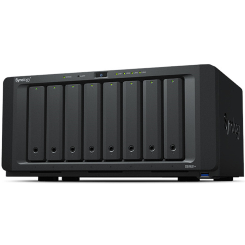 Synology DiskStation DS1821+ 8-Bay NAS Enclosure (96TB)