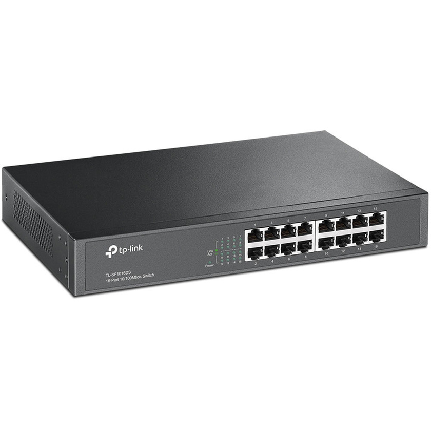 TP-Link 16-Port 10/100 Mb/s Desktop/Rackmount Switch