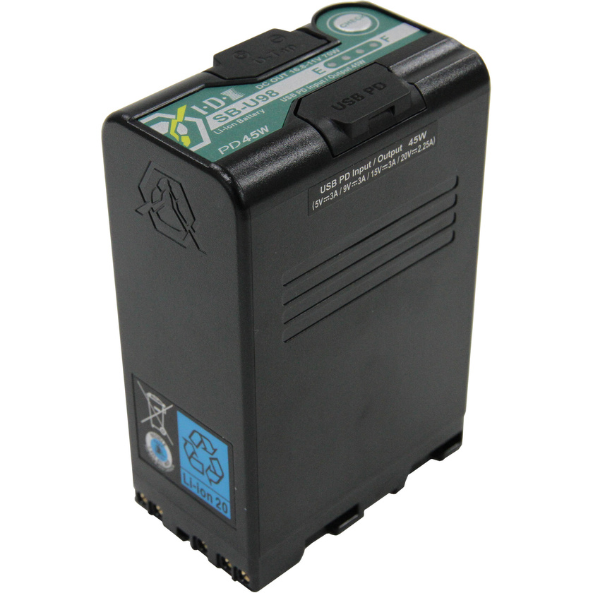 IDX System Technology SB-U98 PD Sony BP-U Lithium-Ion Battery (14.4V, 98Wh)