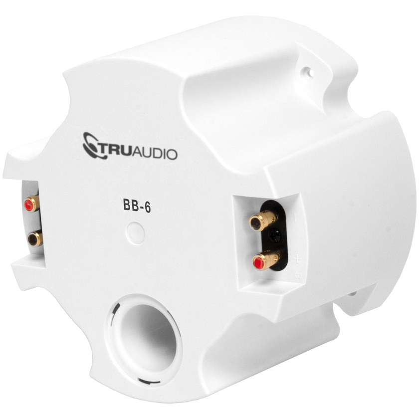 TruAudio BB-6 ABS Plastic Back Box (White)