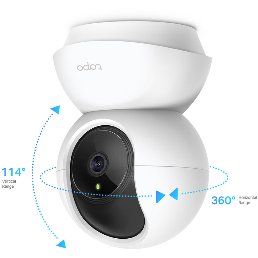 TP-Link Tapo C200 2MP Pan & Tilt Wi-Fi Security Camera with Night Vision