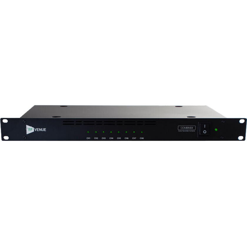 RF Venue COMBINE8 8-Channel IEM Transmitter Combiner