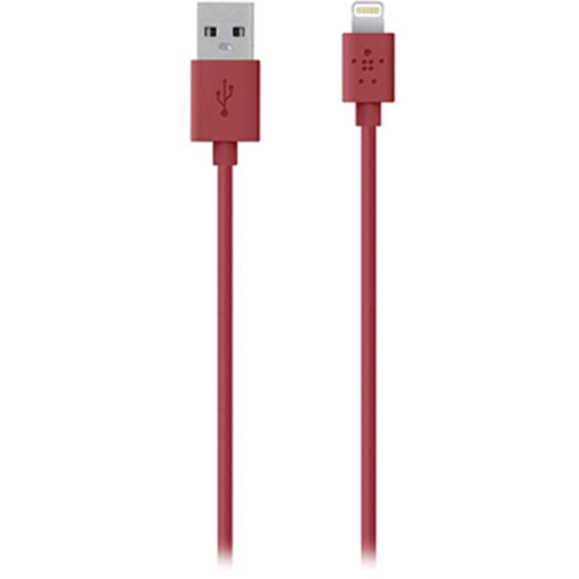 Belkin MIXIT Lightning to USB ChargeSync Cable - 1.2m Red