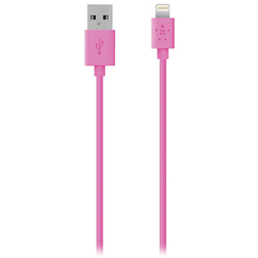 Belkin MIXIT Lightning to USB ChargeSync Cable - 1.2m Pink