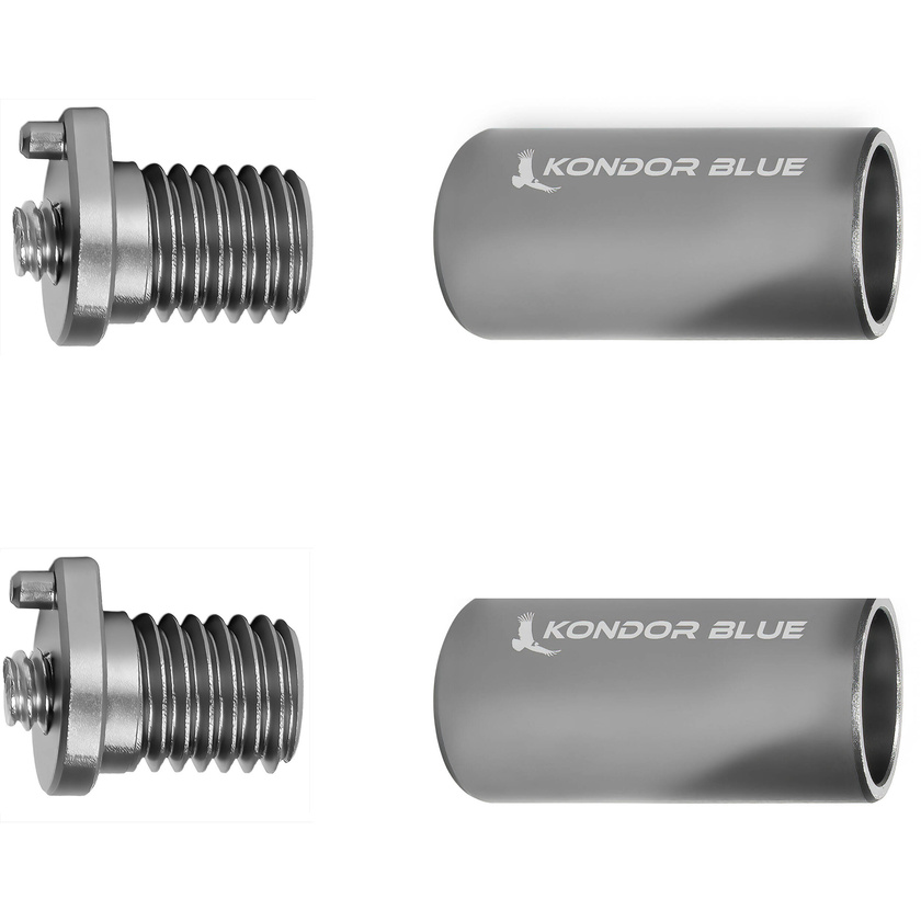 Kondor Blue 15mm LWS Back Rod Support for Sony FX6 Cage (Space Grey)