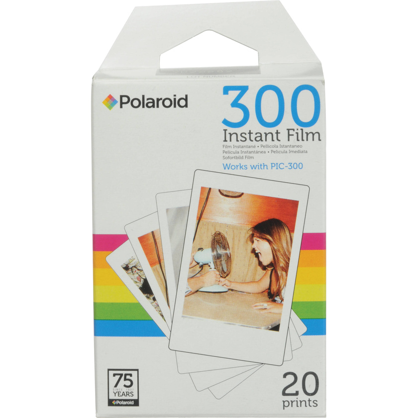 Polaroid PIF-300 Instant Film for PIC-300 Instant Cameras (20 Sheets)