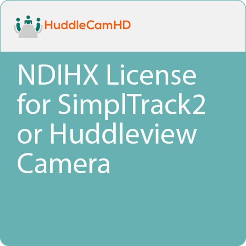 HuddleCamHD NDI-HX License for HuddleCamHD SimplTrack2 or HuddleView Cameras (Download)
