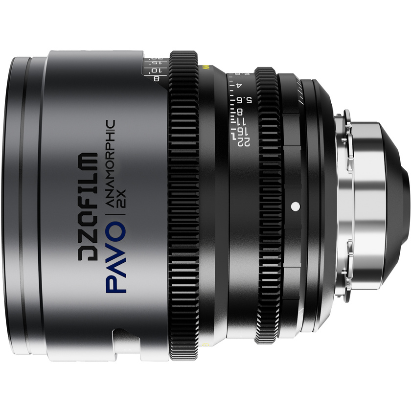 DZOFilm PAVO 32mm T2.1 2x Anamorphic Prime Lens (Blue Coating, PL/EF Mount, Feet)