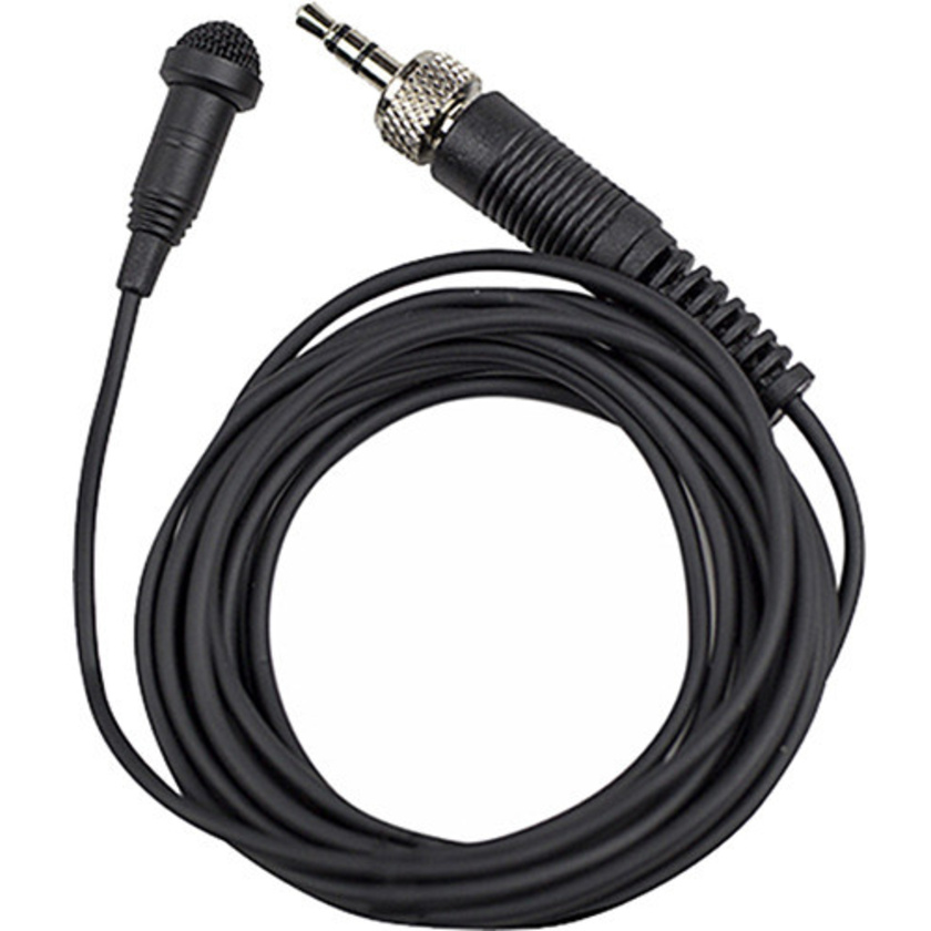 TASCAM TM-10LB Lavalier Microphone for DR-10L Digital Recorder (Black)