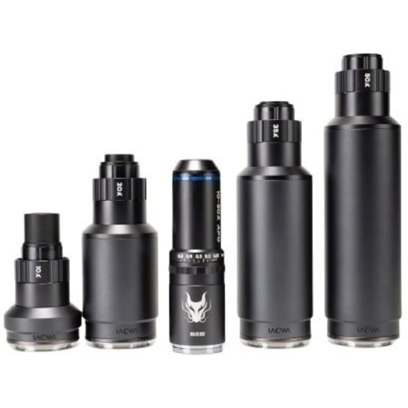 Laowa Aurogon FF 10-50x NA0.5 Super-Micro APO Lens (F Mount)