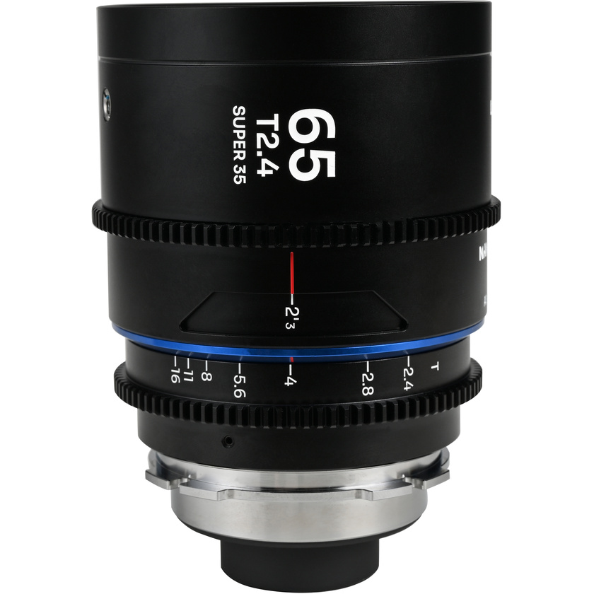 Laowa Nanomorph 65mm T2.4 1.5X S35 Lens (ARRI PL/Canon EF, Blue)
