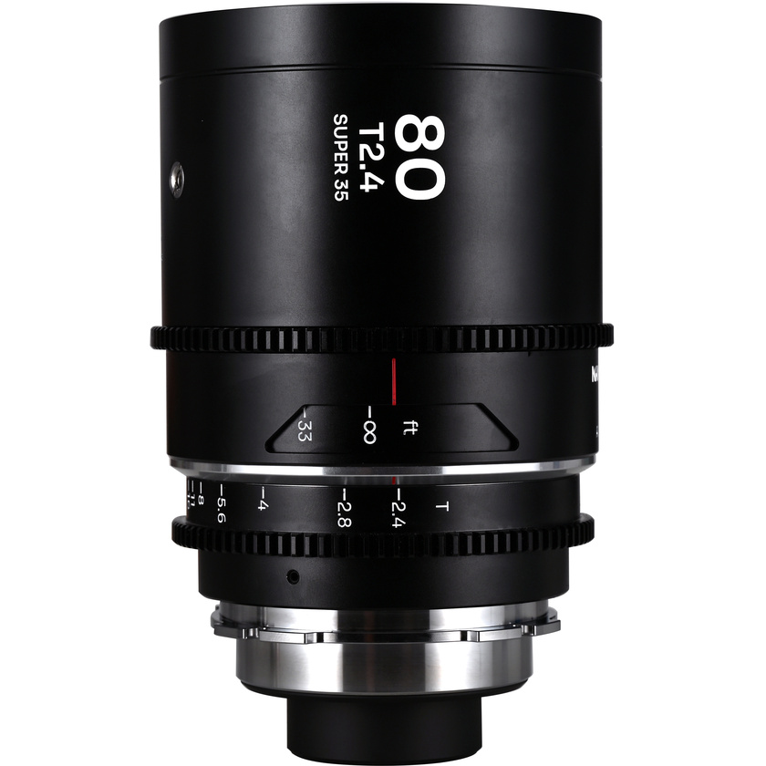 Laowa Nanomorph 80mm T2.4 1.5X S35 Lens (ARRI PL/Canon EF, Silver)