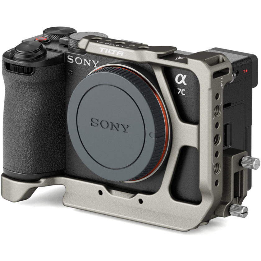 Tilta Half Camera Cage for Sony a7C II / a7C R (Titanium Grey)