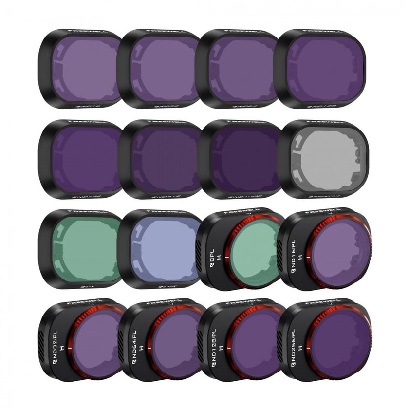 Freewell Mega Filter Bundle for DJI Mini 4 Pro (16 Pack)