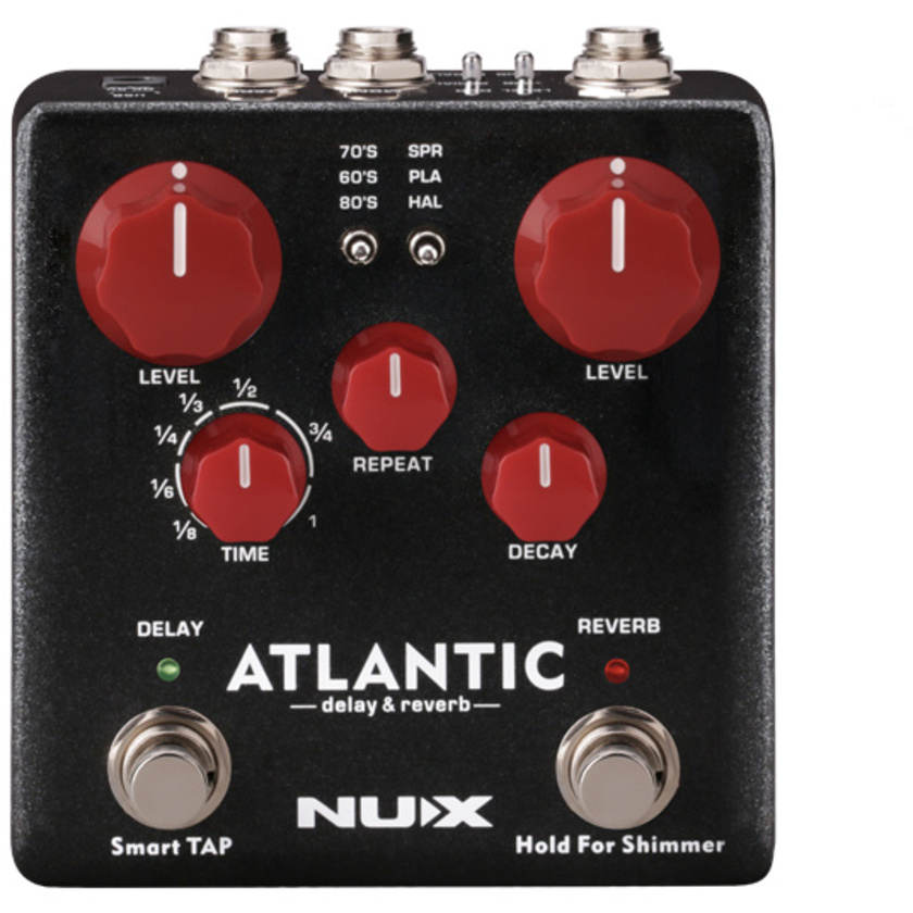 NUX NDR-5 Atlantic Delay and Reverb Pedal