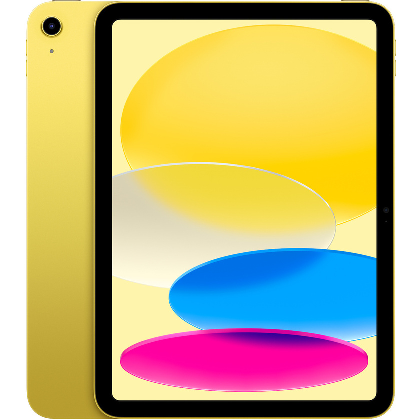 Apple 10.9" iPad (10th Gen, Wi-Fi Only, Yellow, 256GB)