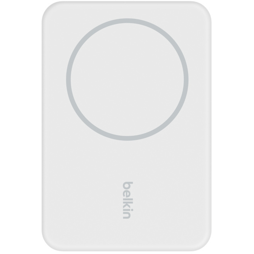 Belkin Boost Charge 5000 mAh Wireless Power Bank + Stand (White)