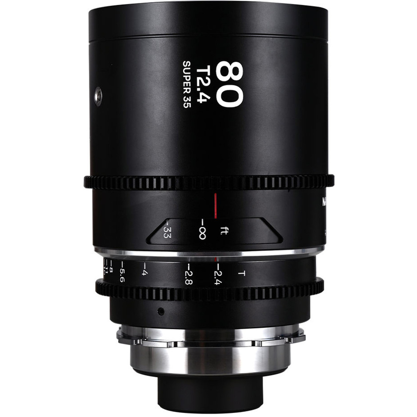 Laowa Nanomorph 80mm T2.4 1.5X S35 Lens (Canon RF, Silver)