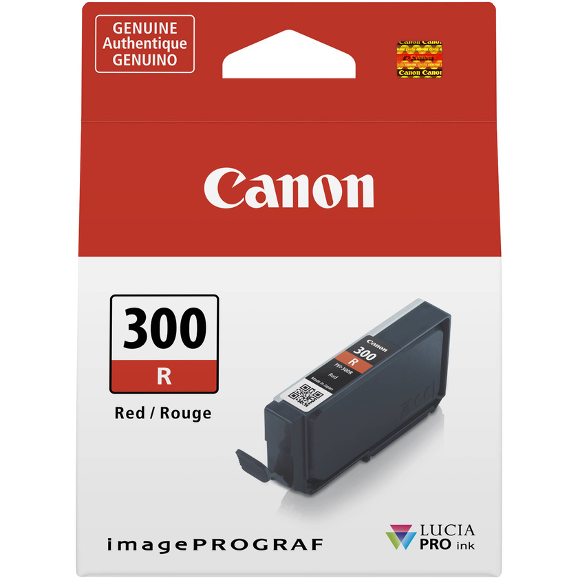 Canon PFI-300 Red Ink Cartridge