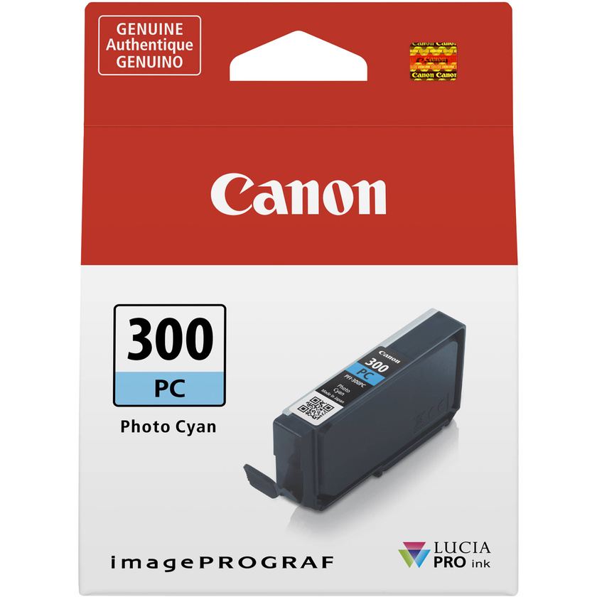 Canon PFI-300 Photo Cyan Ink Cartridge