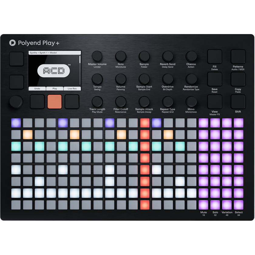 Polyend Play+ 16 Track Groovebox Synth Sequencer
