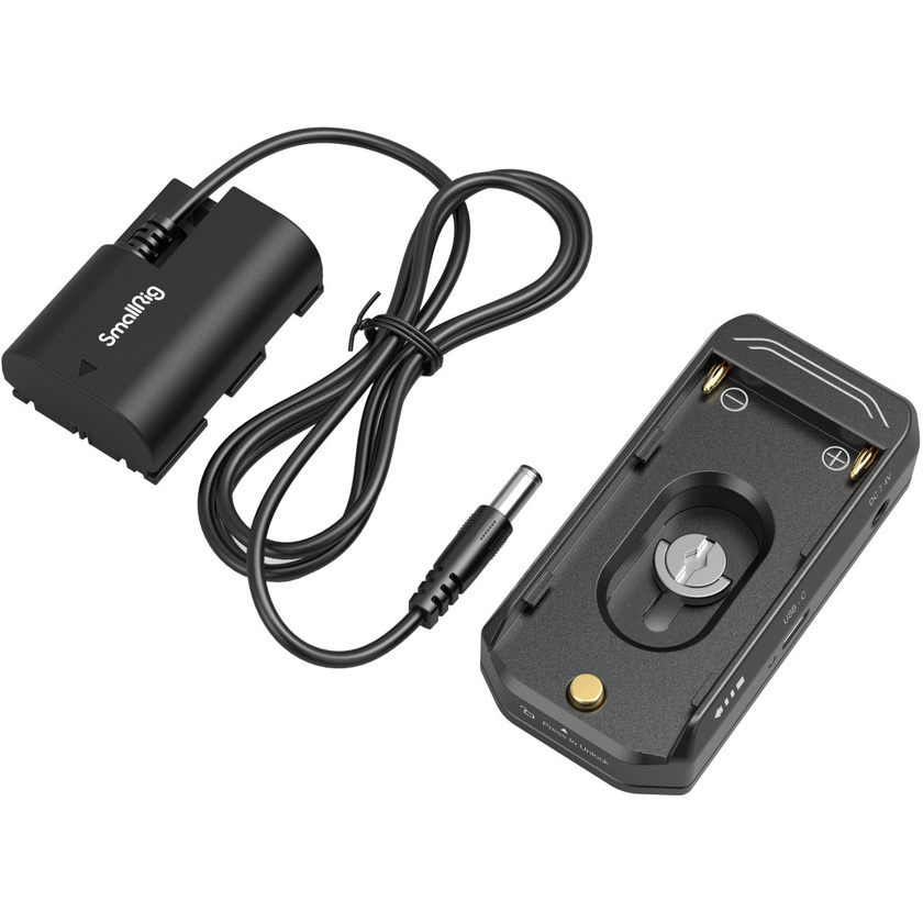 SmallRig 4340 NP-F Battery Adapter Mount Plate Kit for Canon EOS R5/R5C and BMPCC 4K/6K/6K Pro