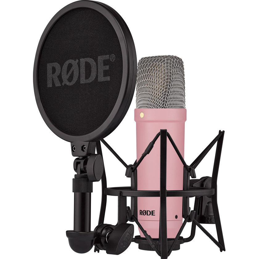 RODE NT1 Signature Series Studio Condenser Microphone (Pink)