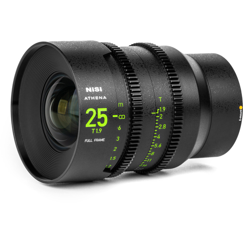 NiSi ATHENA PRIME 25mm T1.9 Full-Frame Lens (E Mount, No Drop-In Filter)
