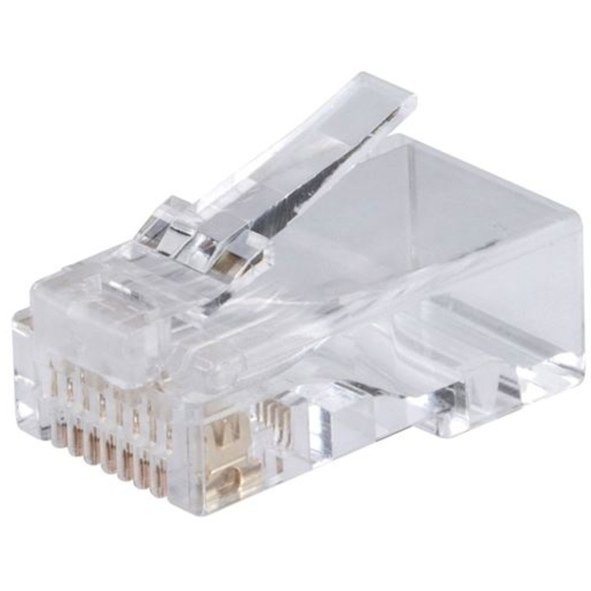 Dynamix RJ-45-C6AUTP-20 Cat6/6A UTP RJ45 Plug For Solid And Stranded Cable (20 Pack)
