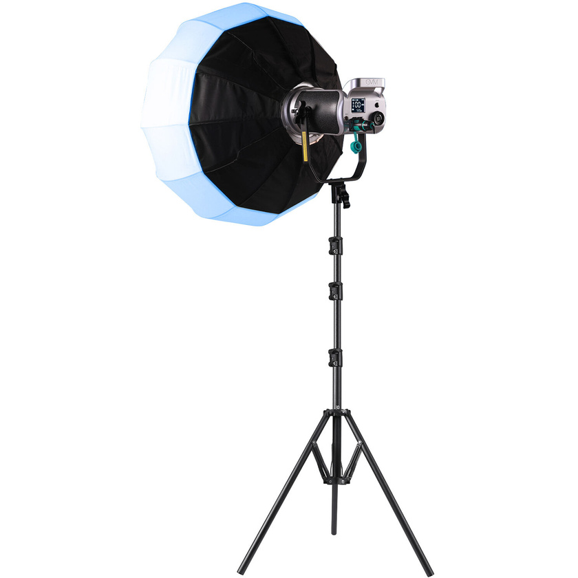 GVM SD200R RGB & Bi-Color LED Studio Video Spotlight Kit with Stand and Lantern Softbox