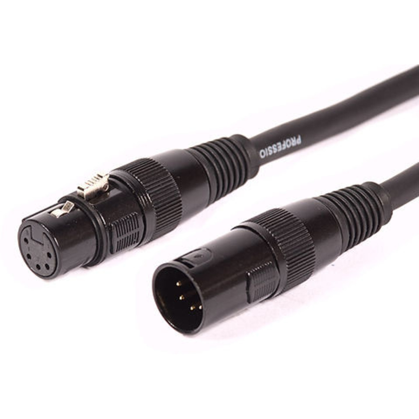 Kenderdine DMX Data Lead 5pin 10M M - F