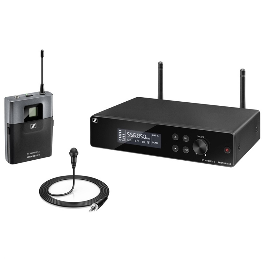 Sennheiser XSW 2-ME2 Wireless 2 Lavalier Microphone System (B: 614 - 638 MHz)